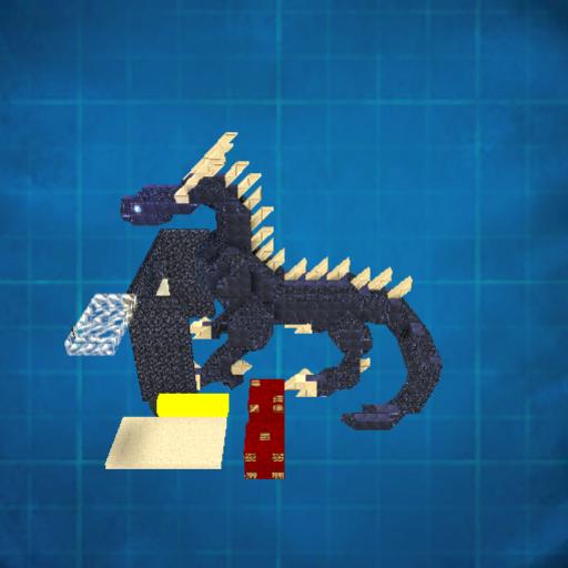 Oversized D&D set-up with DM dragon