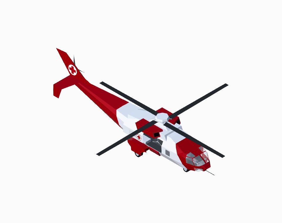 SHC-22 Rescue Helicopter by Skropeling