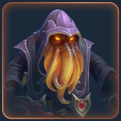 Shadow cultist's face
