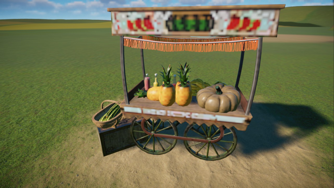 Fruit cart decoration 🍍🍹