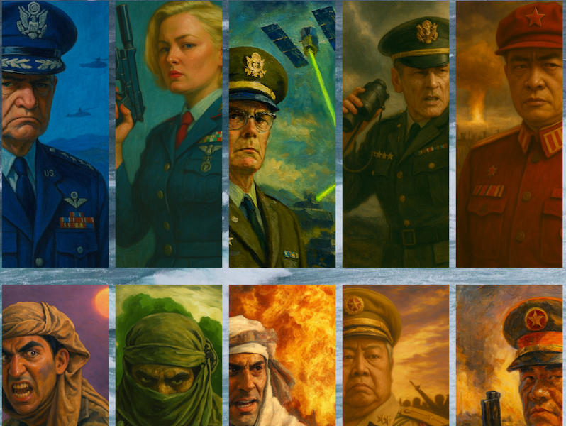Command & Conquer Generals Zero Hour Stylized Portraits