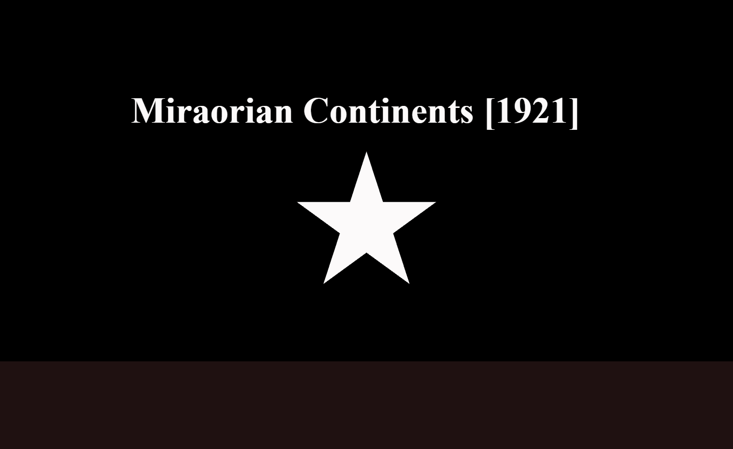 Miraorian Continent [1921]