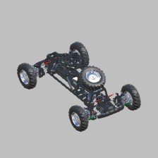 Rock Crawler W 360° Rotating Axles V2