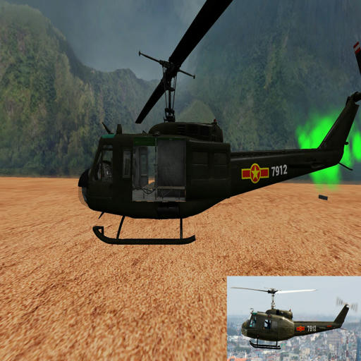 [RESKIN] 7912 | Bell UH-1H Iroquois