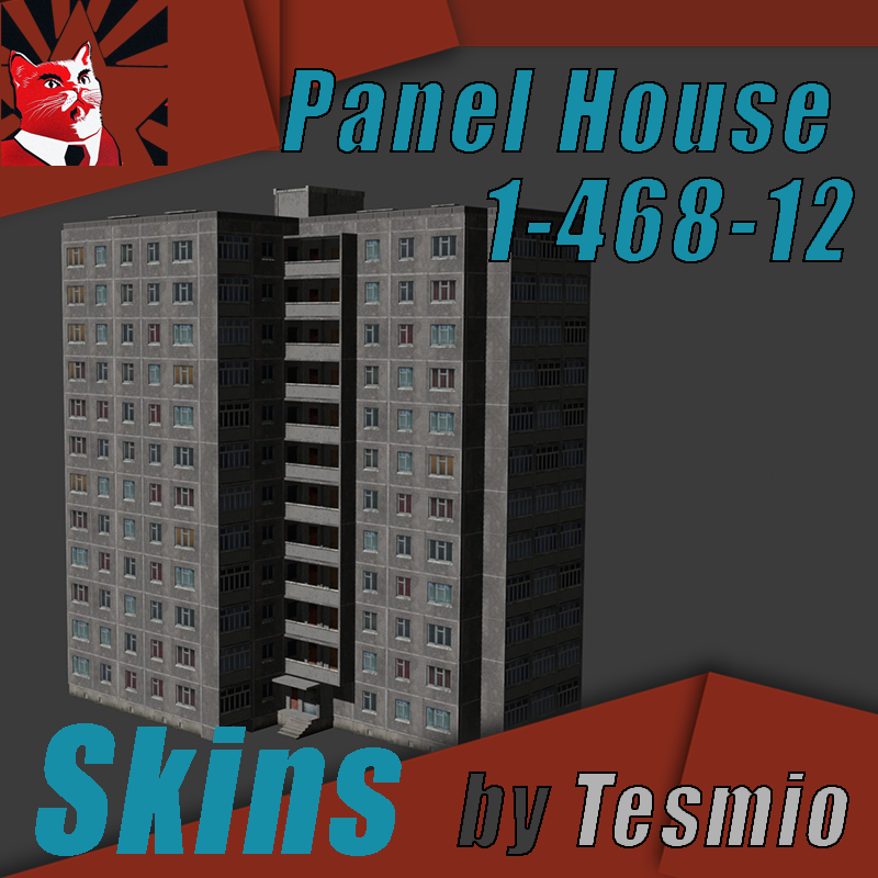 Skins for panel house 1-486