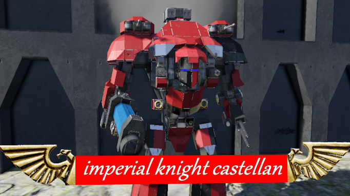 warhammer 40k imperial knight castellan