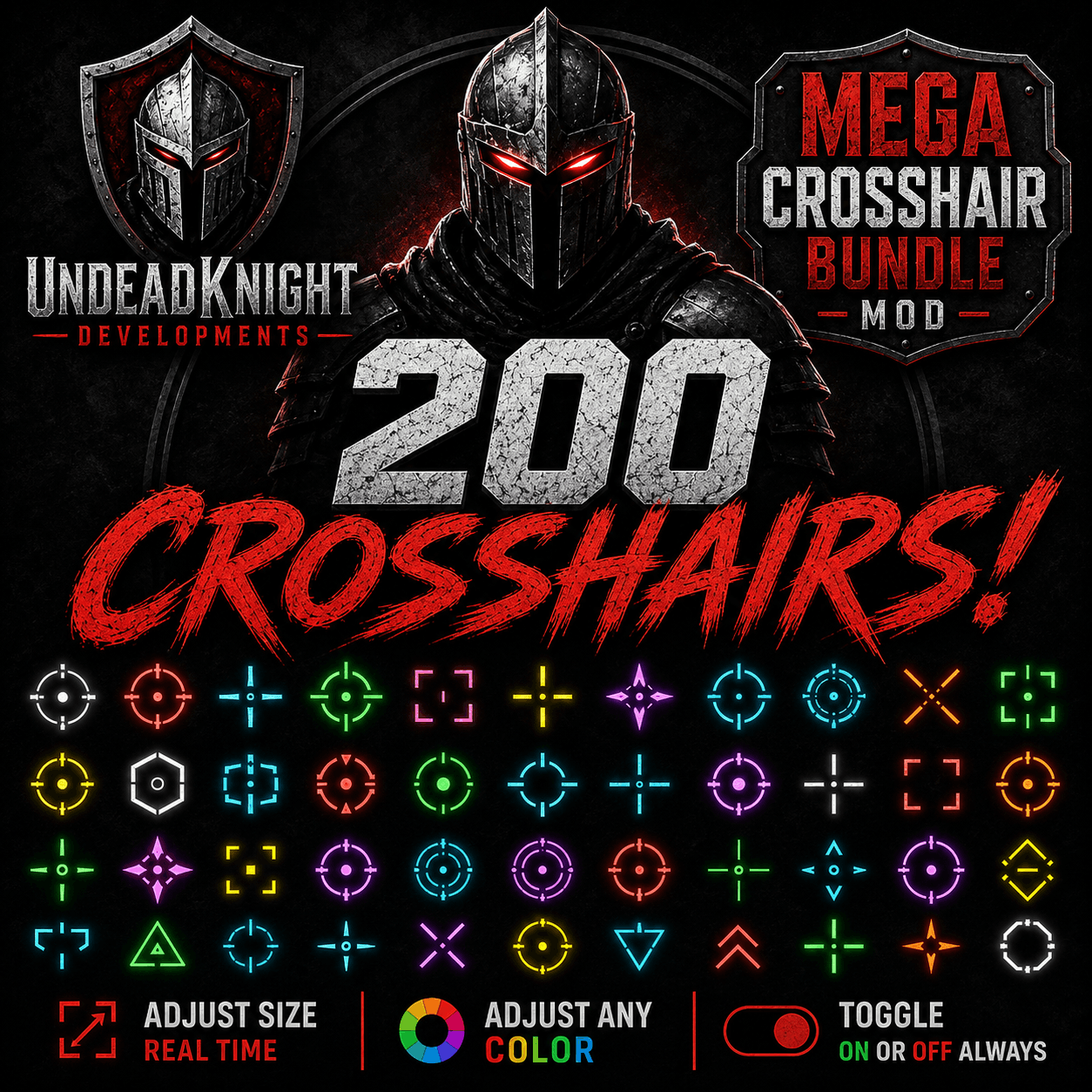 (UKD) Mega Crosshair Bundle
