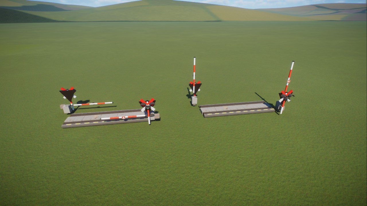 2 Railroad Crossing