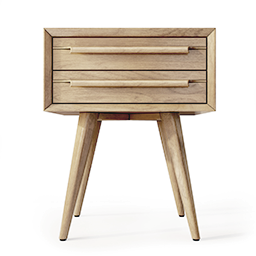 Mid-Century - Side Table 2 - Wood