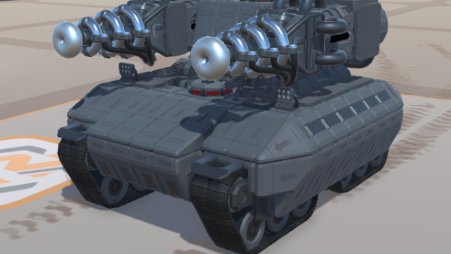 TT-00 Tesla Tank prototype