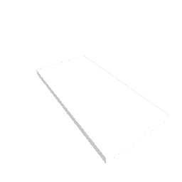 Wide Shelf - White
