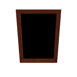 Mirror - Big Sapele
