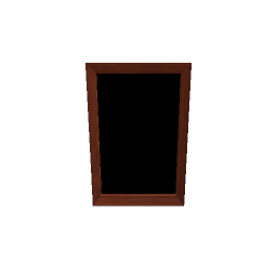 Mirror - Smaller Sapele