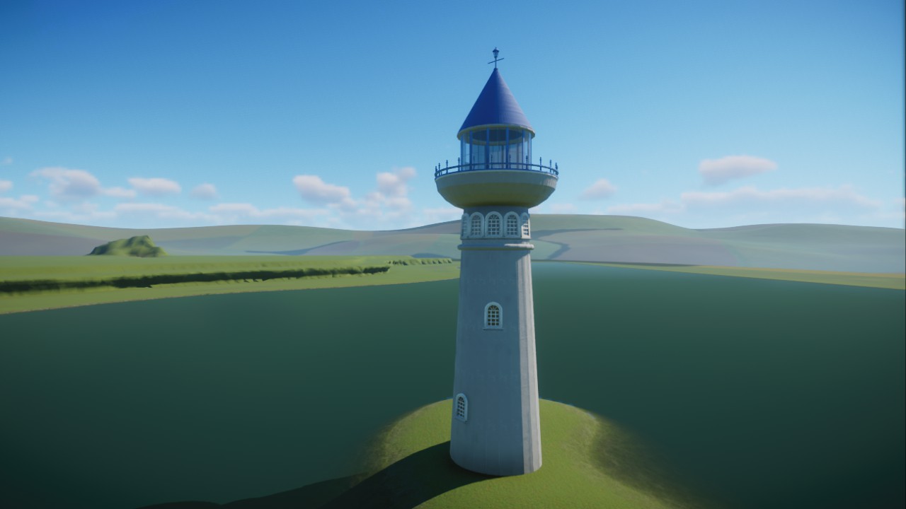 The lighthouse 灯塔