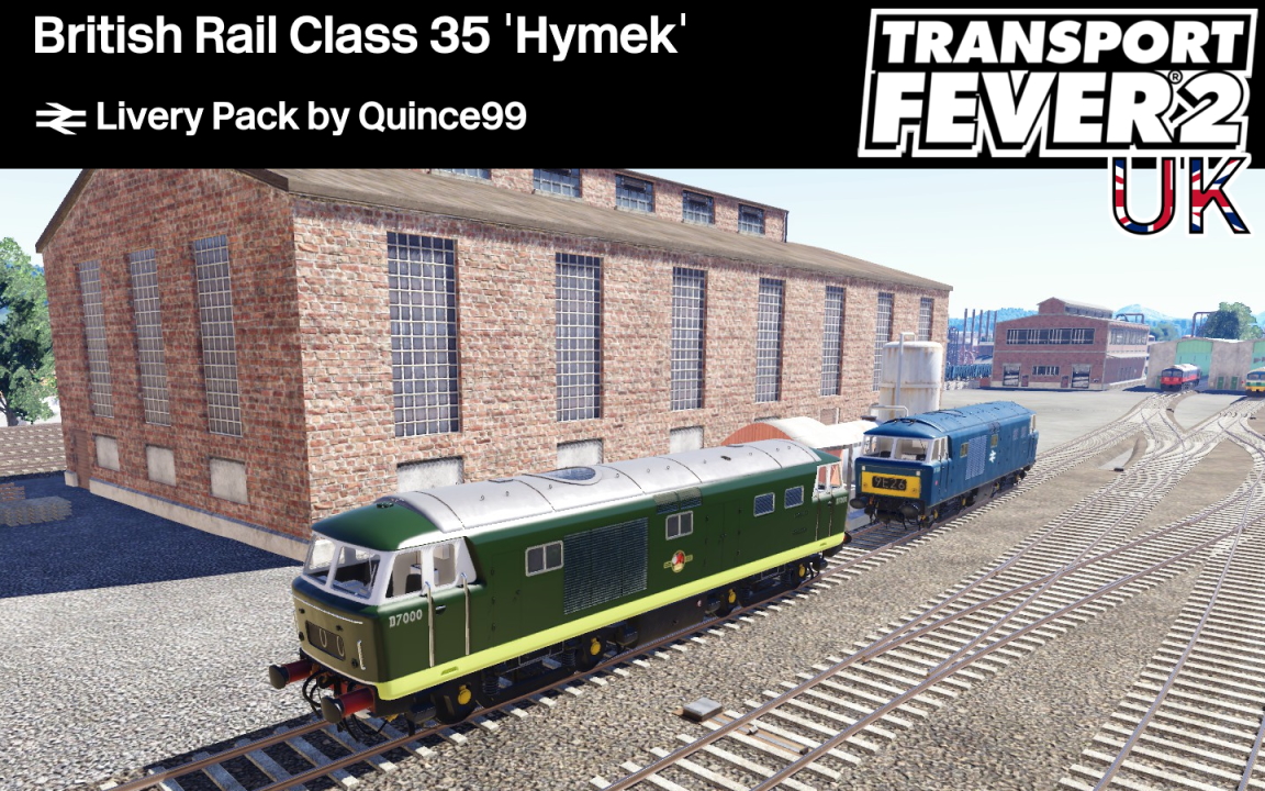 British Rail Class 35 'Hymek' (Livery Pack)