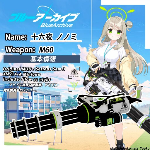 Steam Workshop::【Blue Archive】Izayoi Nonomi Serious Sam 3