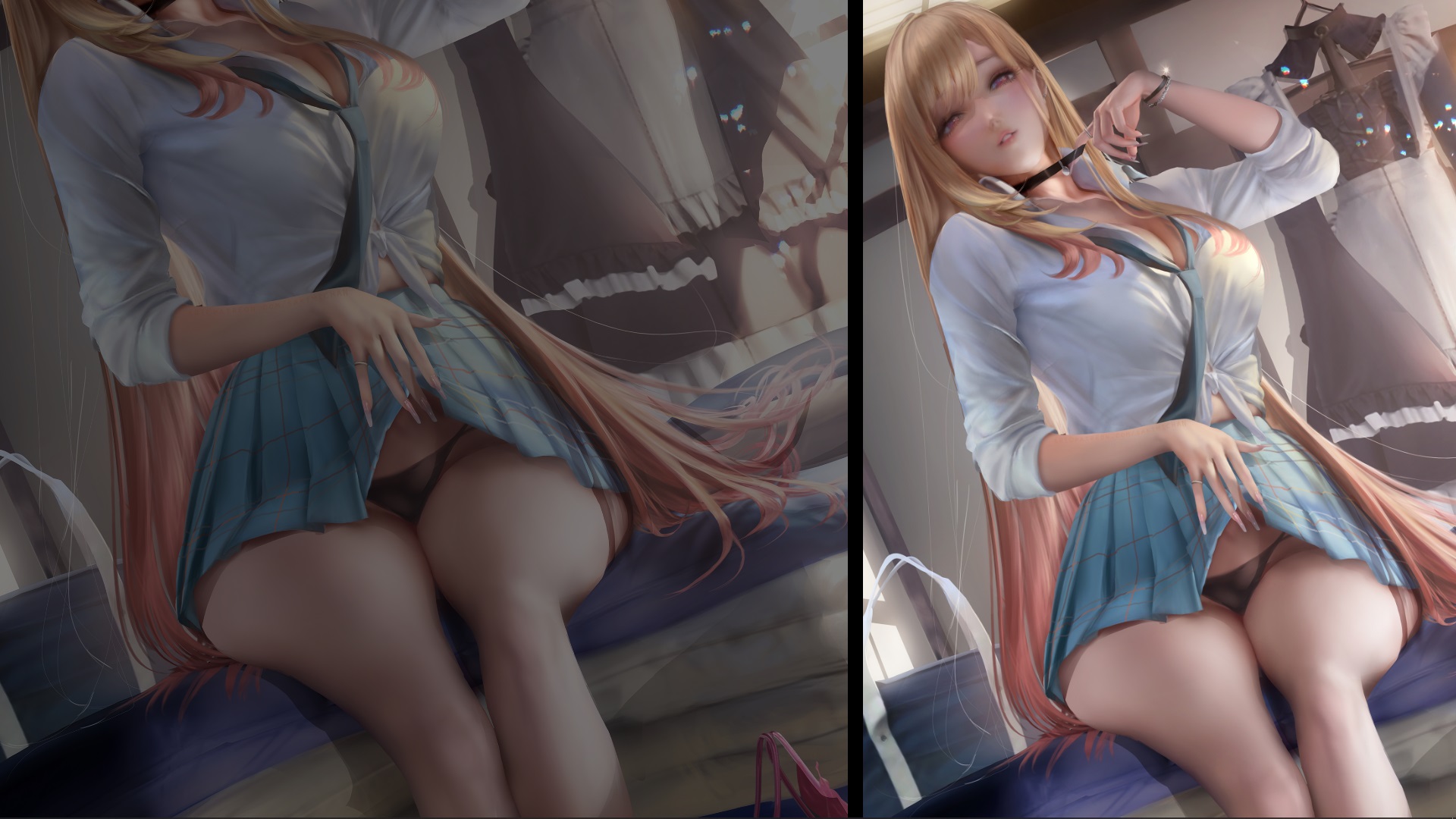 Steam Workshop::[SakimiChan] My Dress-Up Darling / Marin Kitagawa | NSFW |  X-ray | 18+