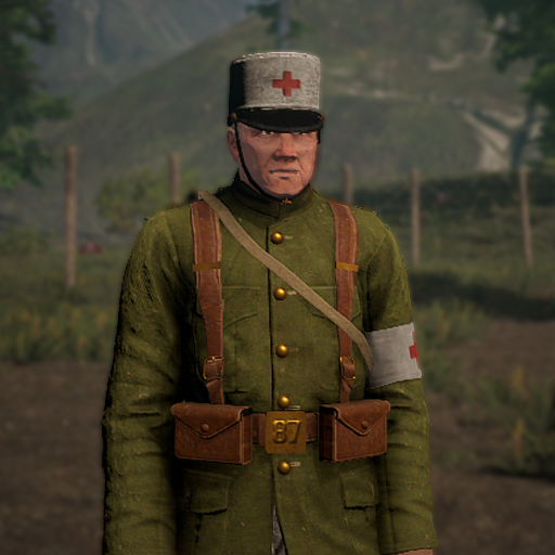 87 Regimiento Real Español - WW1 Médico