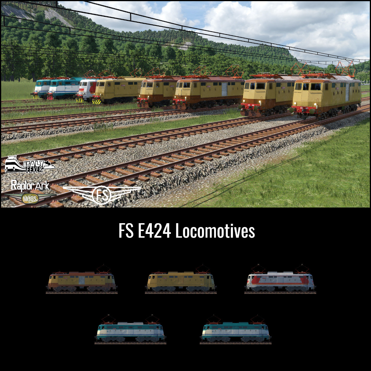 FS E424 Locomotives