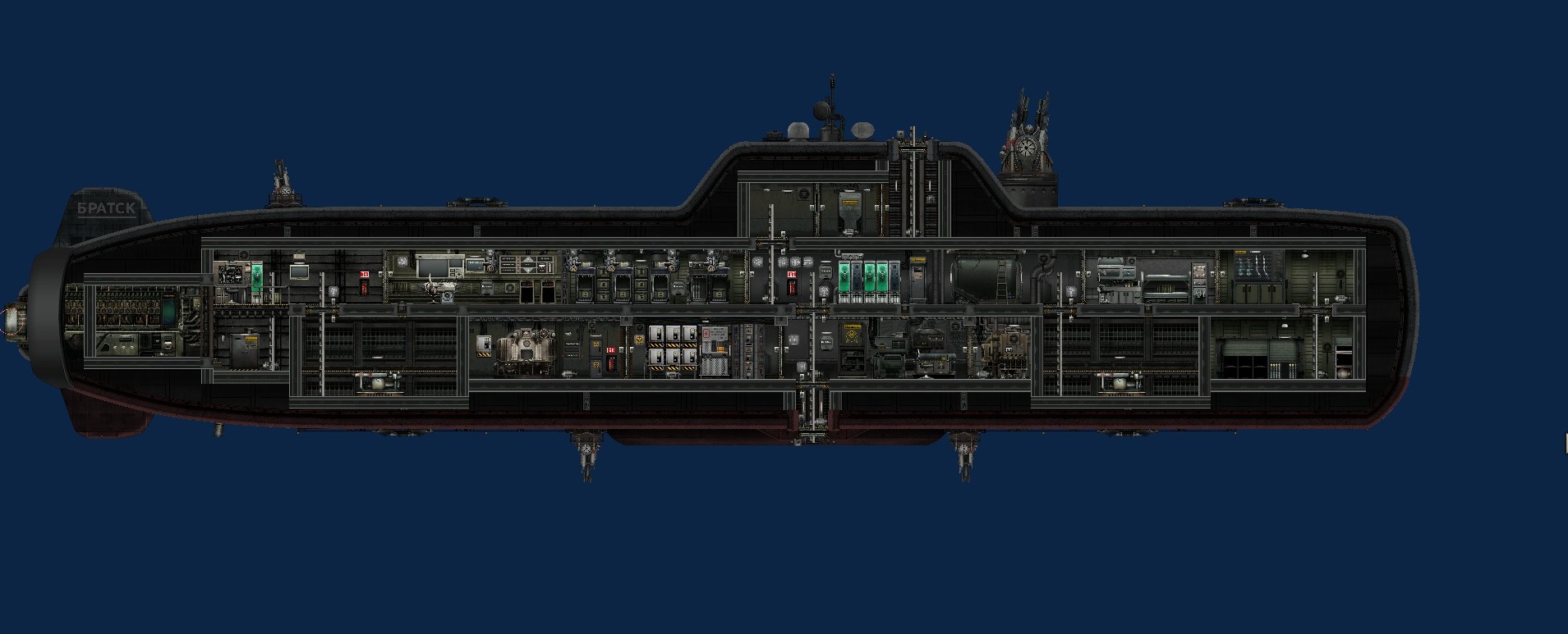 K-391 «Bratsk» [RUS] – Barotrauma Mod