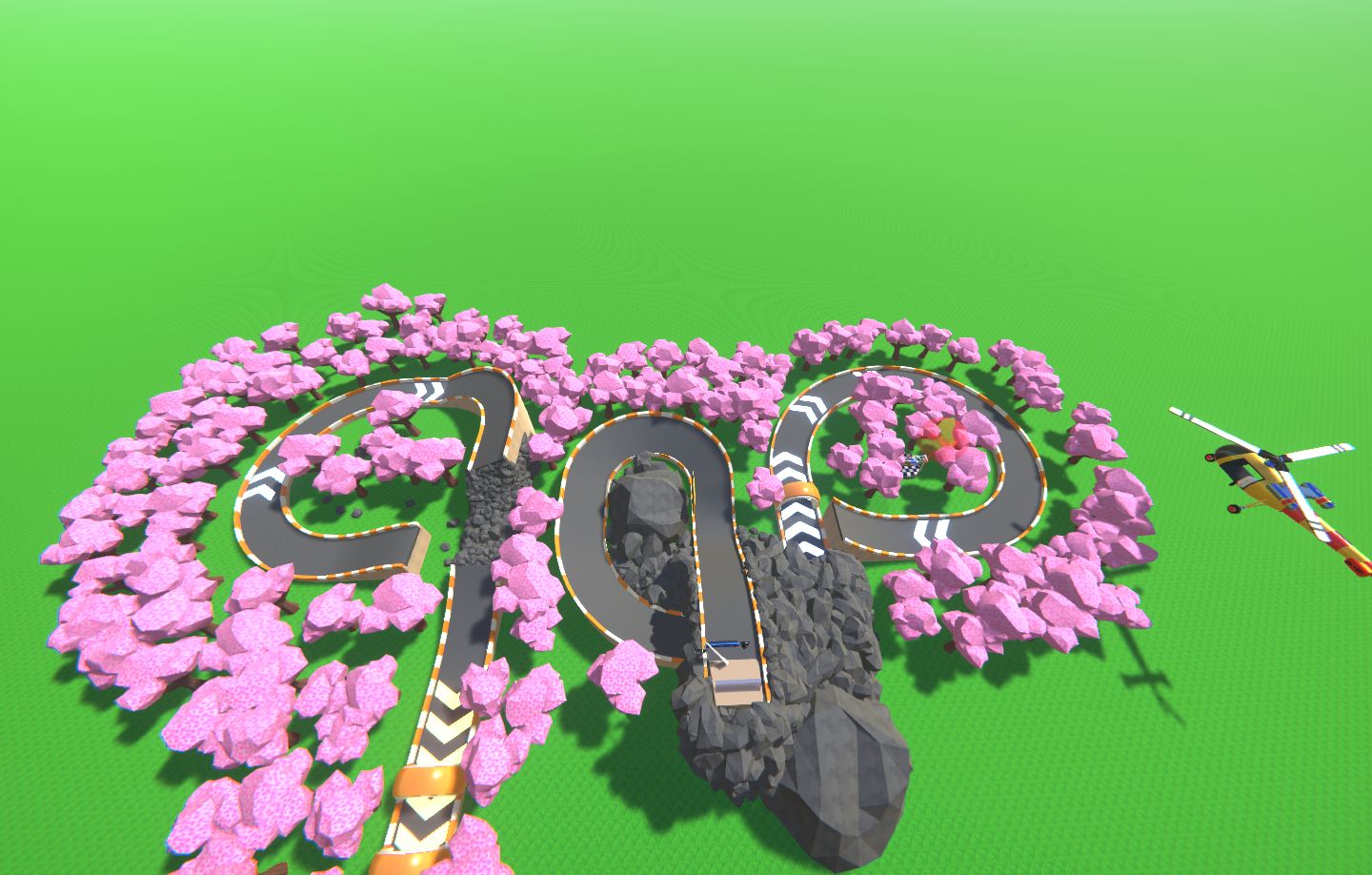 pink track