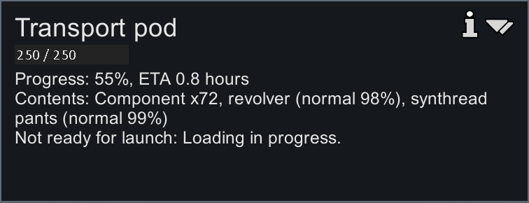 Pod Loading Progress