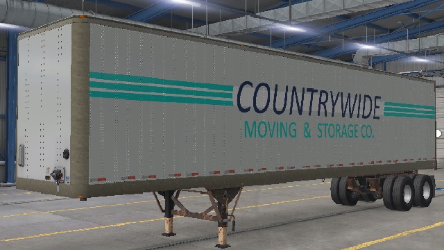 Countrywide Moving & Storage Trailer (Breakdown)