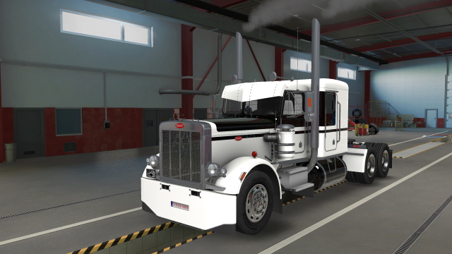 RTA-Mods - Peterbilt 359 - Black White EU Custom