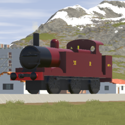 LMS/Midland Railway 1377 Class - MR Crimson Lake