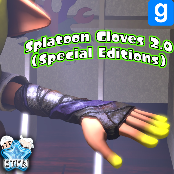 [Splatoon Extras] Enhanced Gloves 2.0 (Erico Pack)