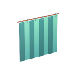  Wider Shower or Window Curtain 2