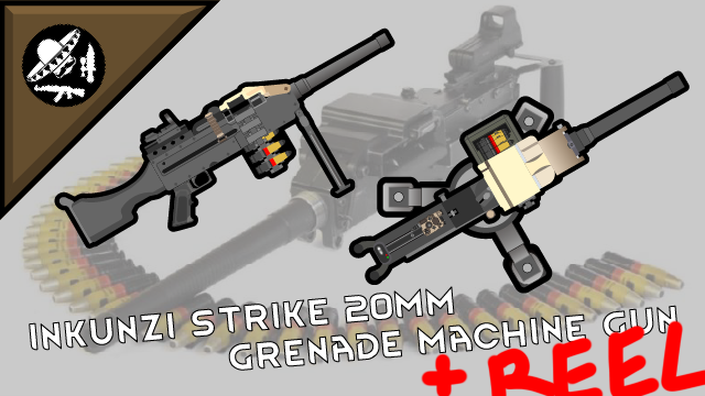 PBs 20x42mm Inkunzi Strike Grenade Machinegun reel patch