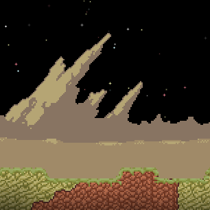 Custom Barren Background