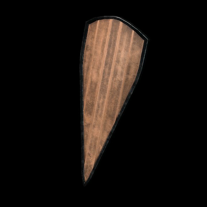 Shield, Kite, Wood 1