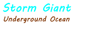 Redbeard - Storm Giant Underground Ocean