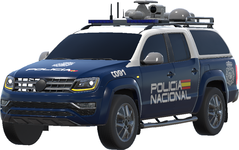 CNP Unidad de mando Policia Nacional España/ Spanish national police command