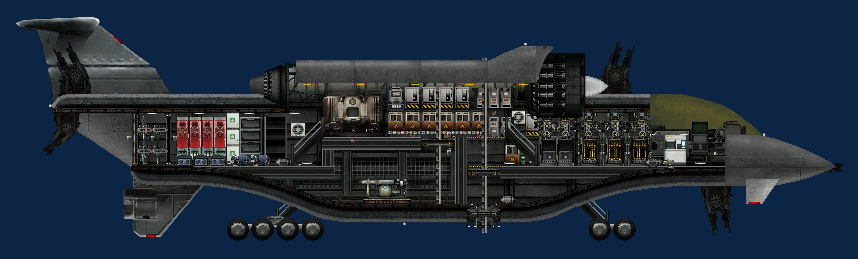 有人艦載機HSAF(無MOD) – Barotrauma Mod