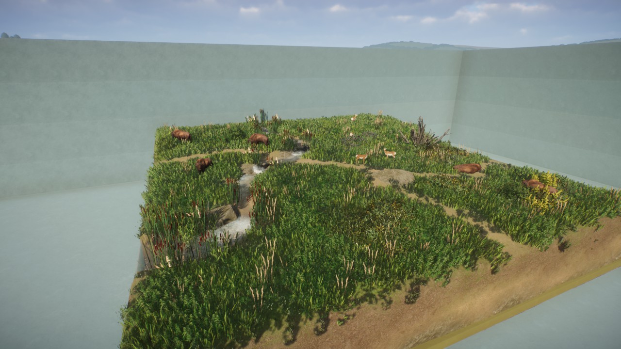Diorama, Great plains
