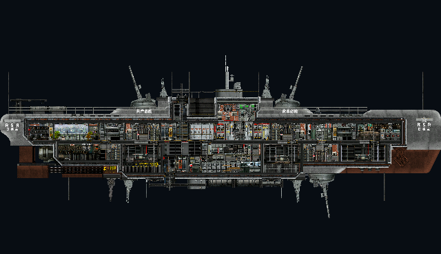 Jutland class CN 日德兰级巡洋潜艇 – Barotrauma Mod