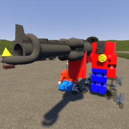 Bob with a flamethrower