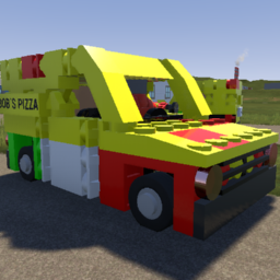Softbody Pizza Delivery Van