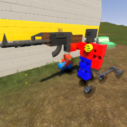 Bob with a AK-47