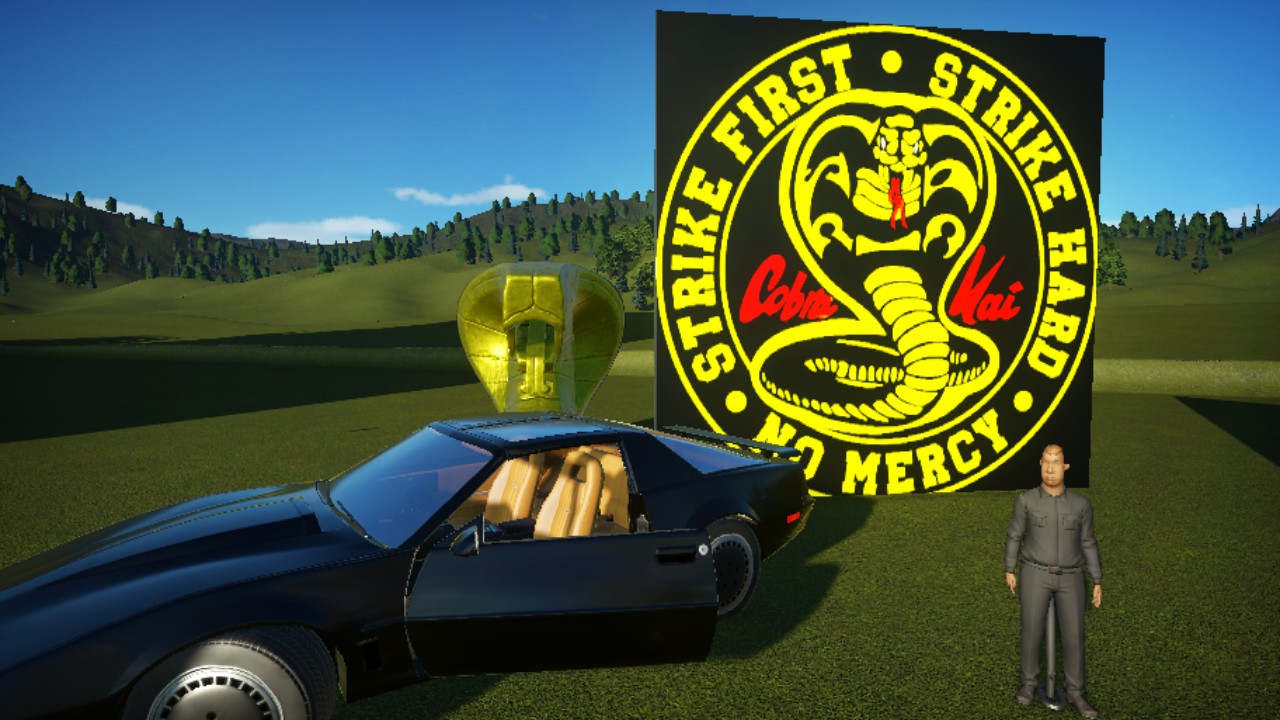 Cobra Kai 8m Sign