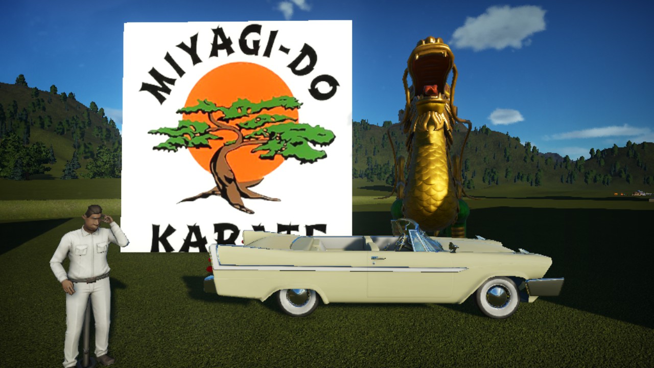 Myagi Do Karate Logo 8m Sign