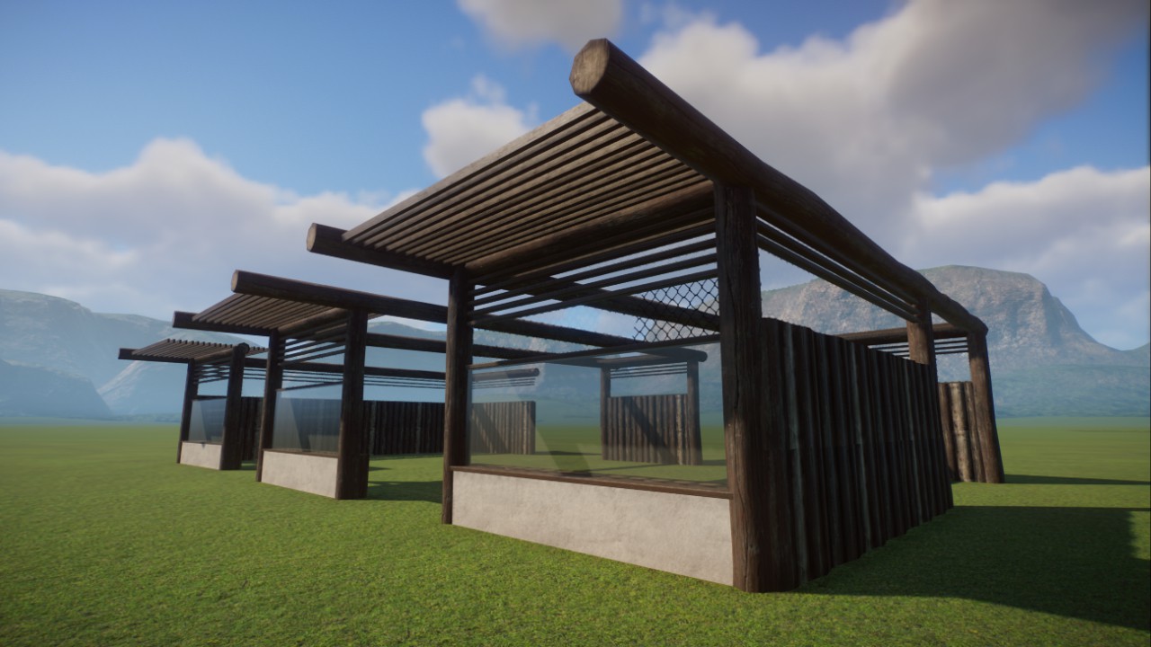 Fence Collection 7 | Big cage & aviary wall | by DeLadysigner