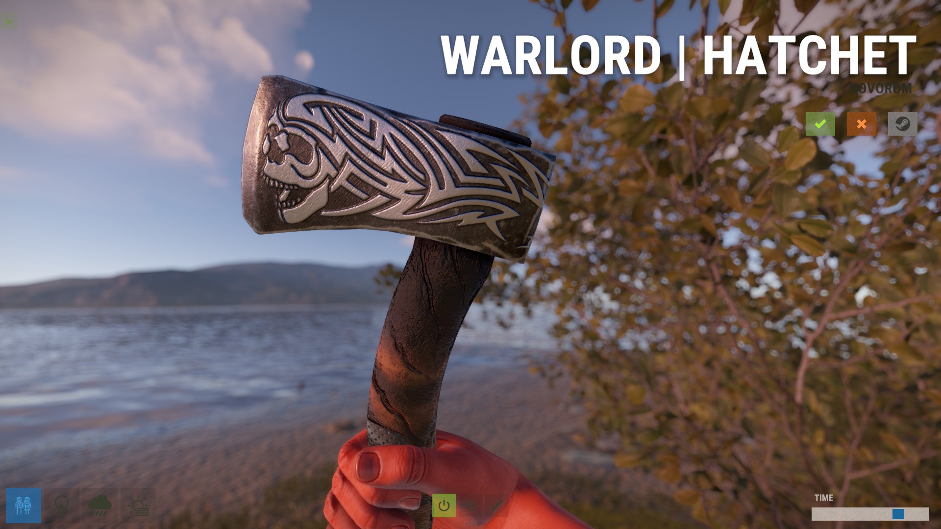 Gothic Warlord Hatchet