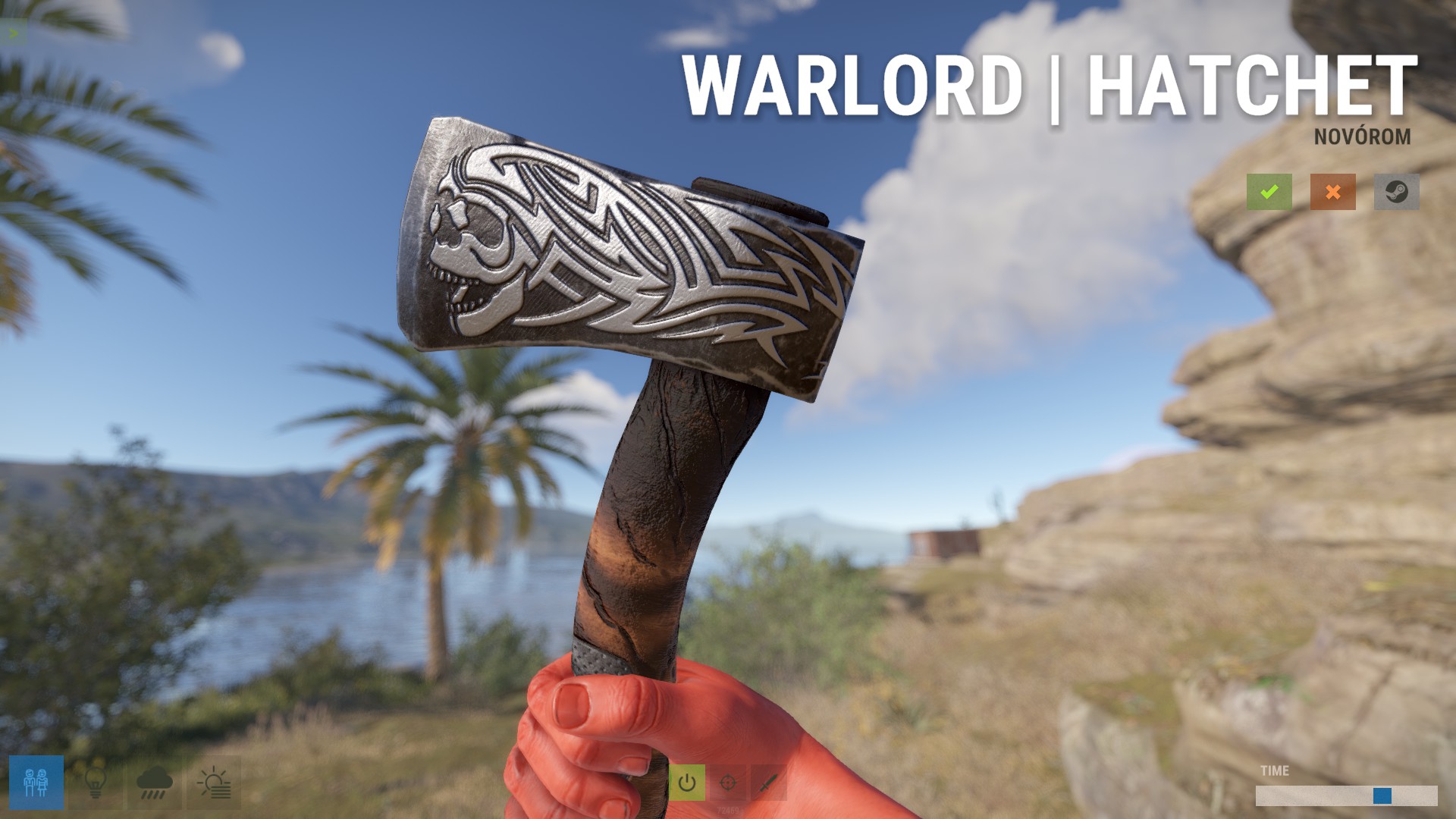 Gothic Warlord Hatchet