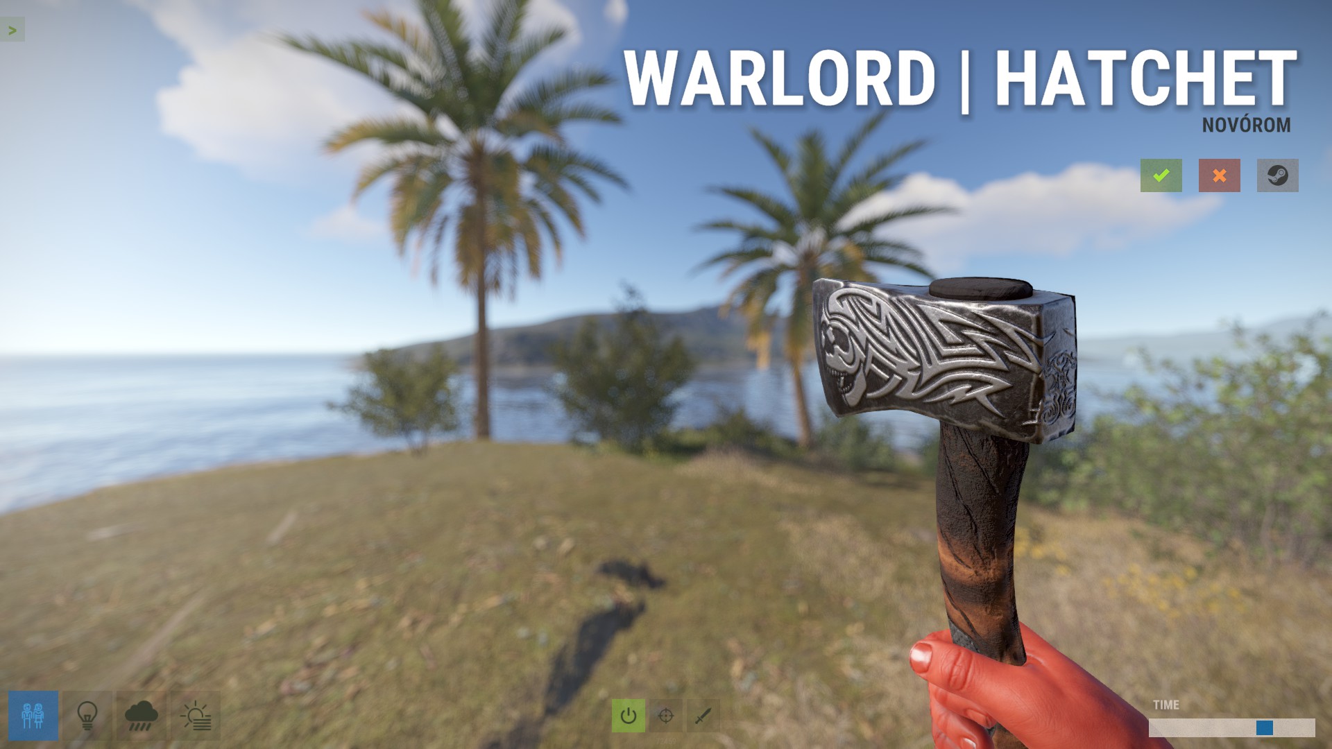 Gothic Warlord Hatchet