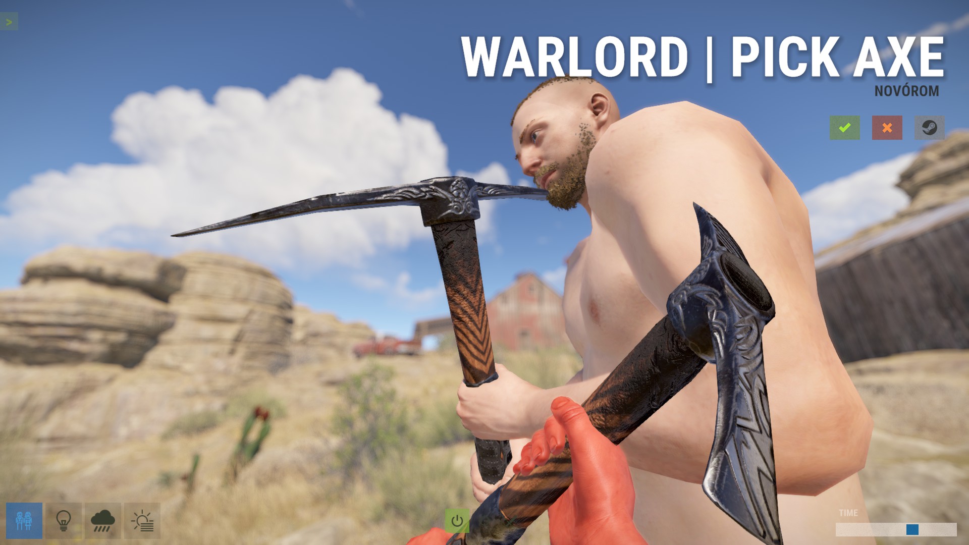 Gothic Warlord Pickaxe