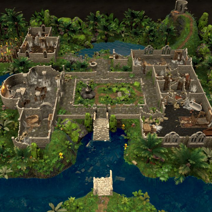 Ruined monastery of Eldath